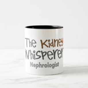 Nephroloog Physician Gifts, Humoureus Tweekleurige Koffiemok