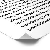 Nephroloog Poster (Hoek)