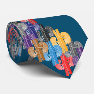 Nephroloog Stropdas Artsy Human Kidney Design #24
