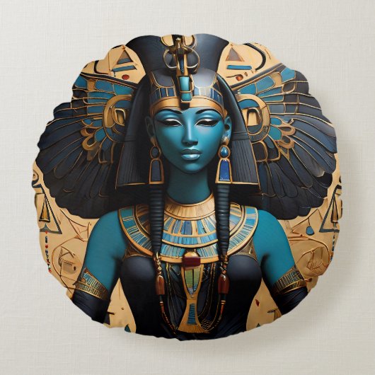 Nephthys, de godin van de rouw rond kussen (Voorkant)
