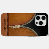 Nepleer met ritssluiting Case-Mate iPhone case (Achterkant (horizontaal))