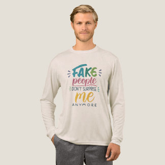 Nepmensen verrassen me niet meer Tri-Blend shirt