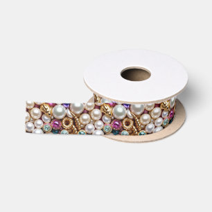 Nepparels Sieraden & Edelstenen Patroon Lint