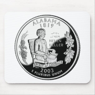 Neppe Alabama State Quarter Spirit of Courage Muismat