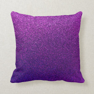 Neppe Paarse Violet Glitter Achtergrond Glinsterin Kussen