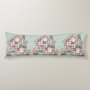 Neppige Patchwork Cottagecore Bloemige Huis Lichaamskussen
