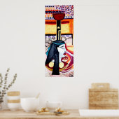 NEPTHYS EGYPTIAN GODDESS ART Print (Keuken)