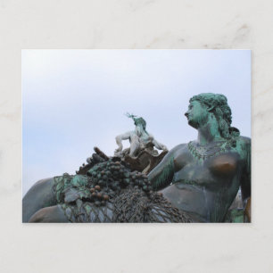 Neptunbrunnen - Neptune Fountain - Berlijn Briefkaart