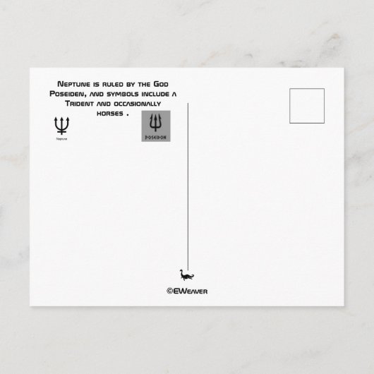 Neptune Briefkaart (Achterkant)