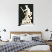 Neptune Calming the Waves, 1757 Canvas Afdruk (Insitu (Slaapkamer))