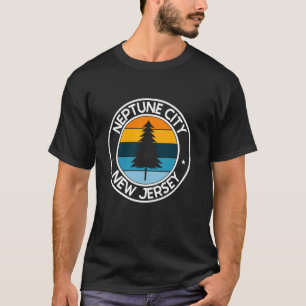 Neptune City New Jersey NJ Verenigde Staten City P T-shirt