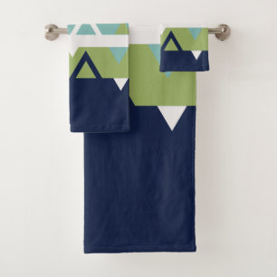 Neptune, Coquillages, Green et Navy