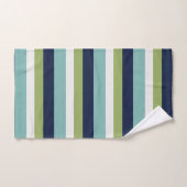 Neptune, Coquillages, Green et Navy (Serviette à main)