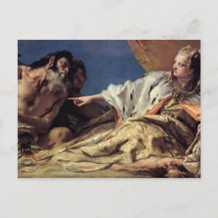 Neptune die giften aan Venetië aanbiedt (plafondfr Briefkaart