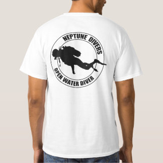 neptune divers open water t-shirt