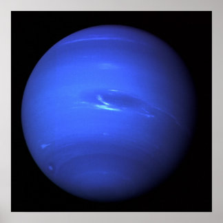 Neptune door Voyager 2 Poster