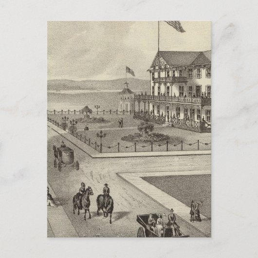 Neptune House, Ocean Beach, NJ Briefkaart (Voorkant)