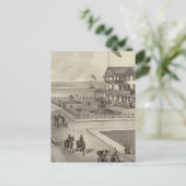 Neptune House, Ocean Beach, NJ Briefkaart (Staand voorkant)