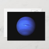 Neptune NASA Planet Briefkaart (Voorkant / Achterkant)