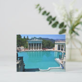 Neptune Pool op Hearst Castle, San Simeon, CA Briefkaart (Staand voorkant)