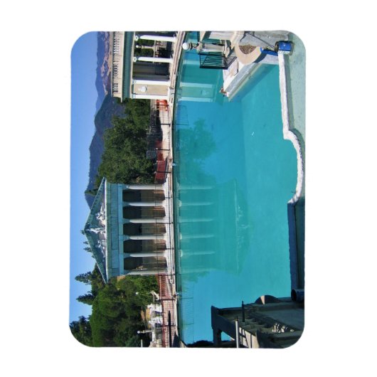 Neptune Pool op Hearst Castle, San Simeon, CA Magneet (Verticaal)