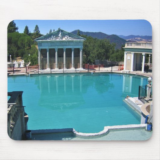Neptune Pool op Hearst Castle, San Simeon, CA Muismat (Voorkant)