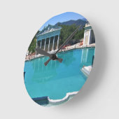 Neptune Pool op Hearst Castle, San Simeon, CA Ronde Klok (Hoek)