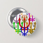 Neptune Ronde Button 5,7 Cm (Voorkant /achterkant)