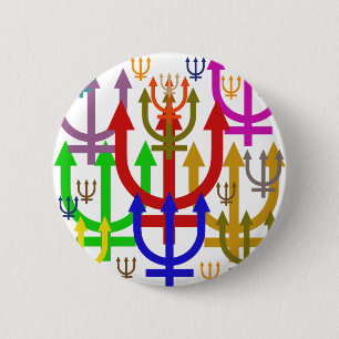 Neptune Ronde Button 5,7 Cm