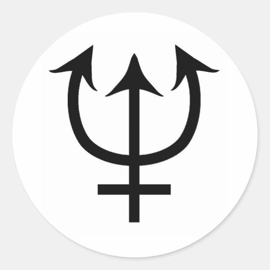NEPTUNE RONDE STICKER (Voorkant)