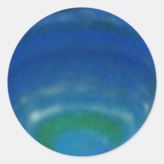 Neptune Ronde Sticker (Voorkant)