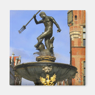 Neptune Statue Magneet