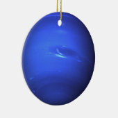Neptune Surface Blue Keramisch Ornament (Rechts)