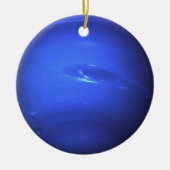 Neptune Surface Blue Keramisch Ornament (Voorkant)