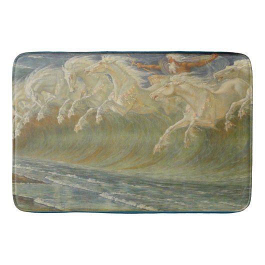 Neptunes paarden van Walter Crane Badmat (Voorkant)