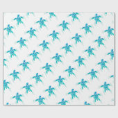 Neptunes schildpad cadeaupapier (Vlak)