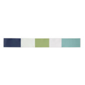 Neptunes, Seashell, Green and Navy Stripes Lint (Voorkant)