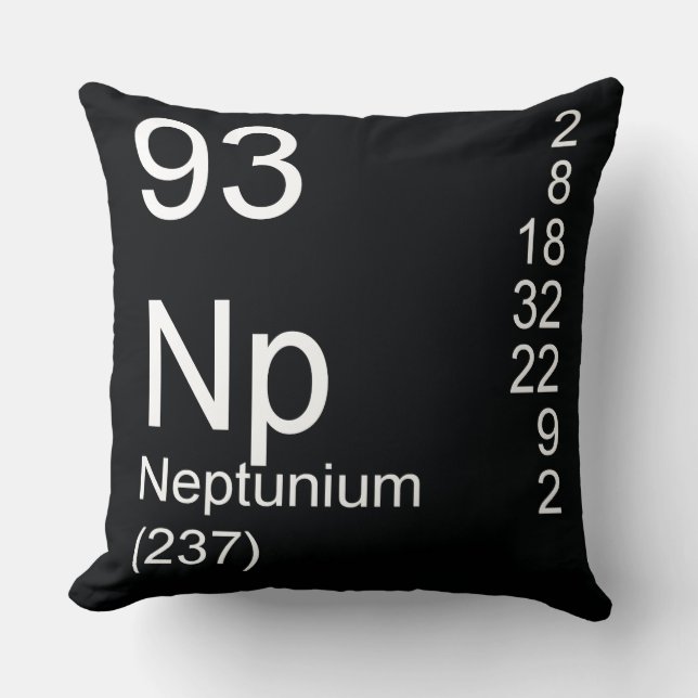 Neptunium Kussen (Voorkant)