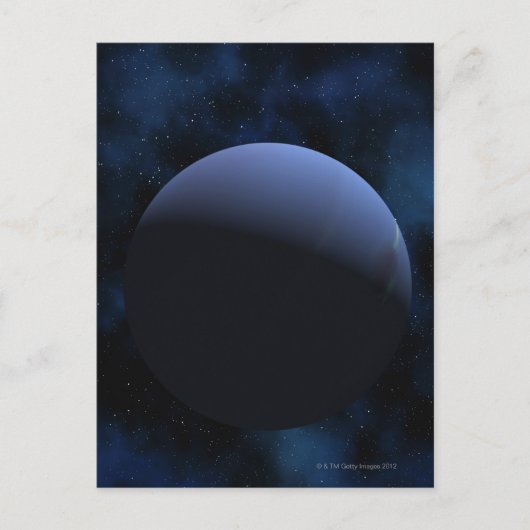 Neptunplaneet Briefkaart (Voorkant)