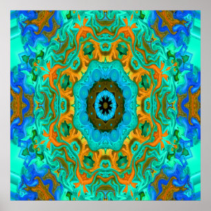 Neptunus' Mandala.... Poster