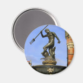 Neptunusbeeld Magneet (Voorkant / Achterkant)