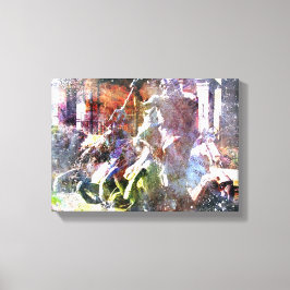 Neptunusfontein Kansas City Canvas Afdruk