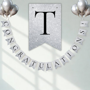 Nepzilver GEFELICITEERD! Aanpasbare Feestdecoratie Vlaggetjes