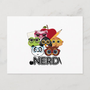 Nerd 3 briefkaart