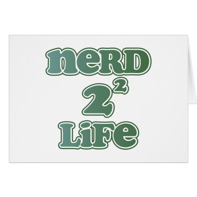 Nerd 4 Life (Voorkant Horizontaal)