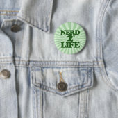 Nerd 4 Life Ronde Button 5,7 Cm (In situ)