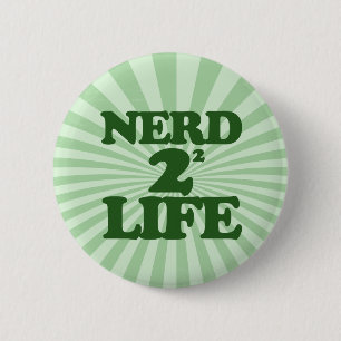 Nerd 4 Life Ronde Button 5,7 Cm