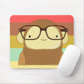 nerd aap muismat (Met muis)