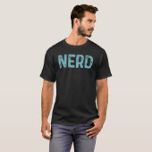 Nerd AI Smart Genius Brains IT Software Developer T-shirt (Voorkant volledig)