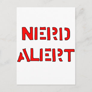 Nerd Alert Briefkaart